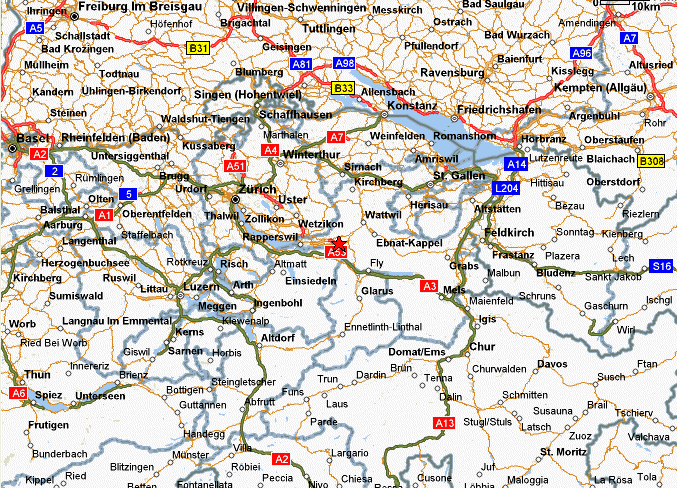 Anfahrt - rieder-uhren.ch